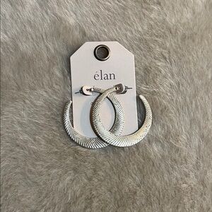 Silver Hoop Earrings